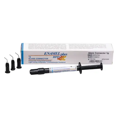 MICERIUM S.p.A. Enamel plus HFO Glas Connector Spritze 1g MICERIUM S.p.A. Enamel plus HFO Glas Connector Spritze 1g