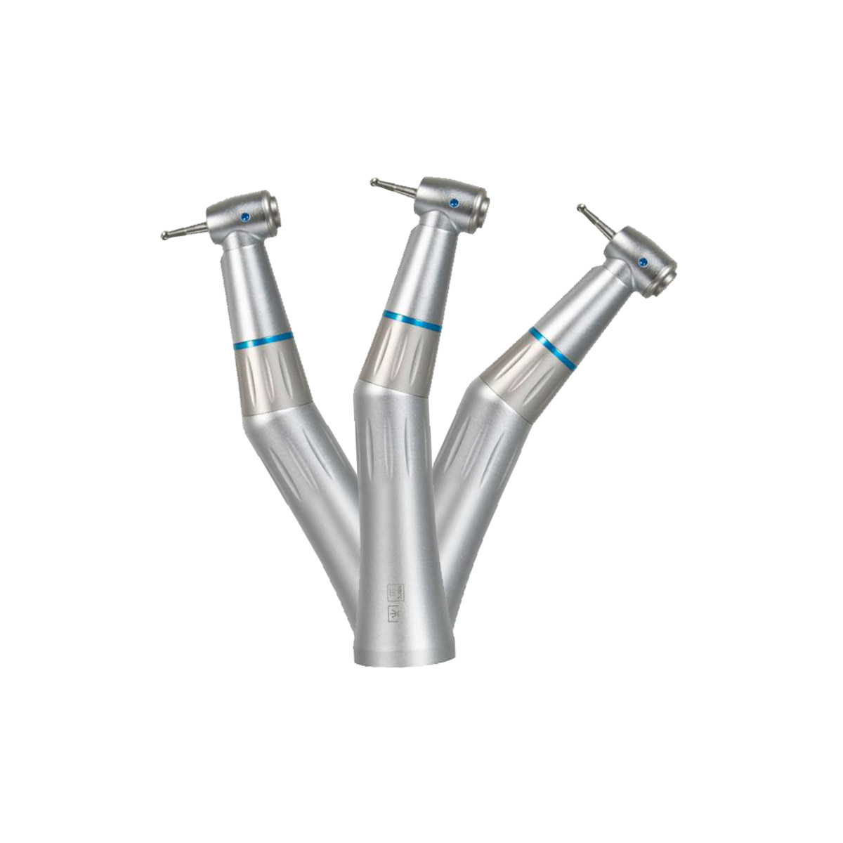 Blaues Winkelstück 1:1, mit Wasser und Licht, 3er Pack