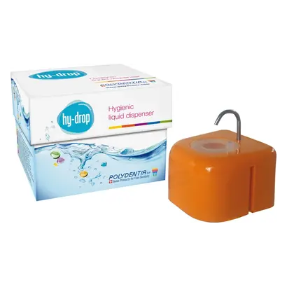 Polydentia SA Hy-Drop Hygiene Flüssigkeitsspender orange St Polydentia SA Hy-Drop Hygiene Flüssigkeitsspender orange St