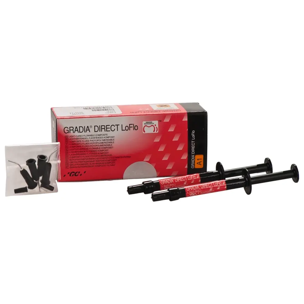 GC GRADIA® DIRECT - Packung 2 x 1,3 g Spritze LoFlo A1