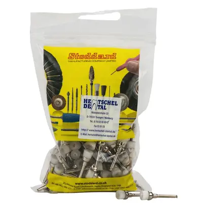 Hentschel-Dental e.K. Nylon Polierbürsten mittel Pa 100 Hentschel-Dental e.K. Nylon Polierbürsten mittel Pa 100