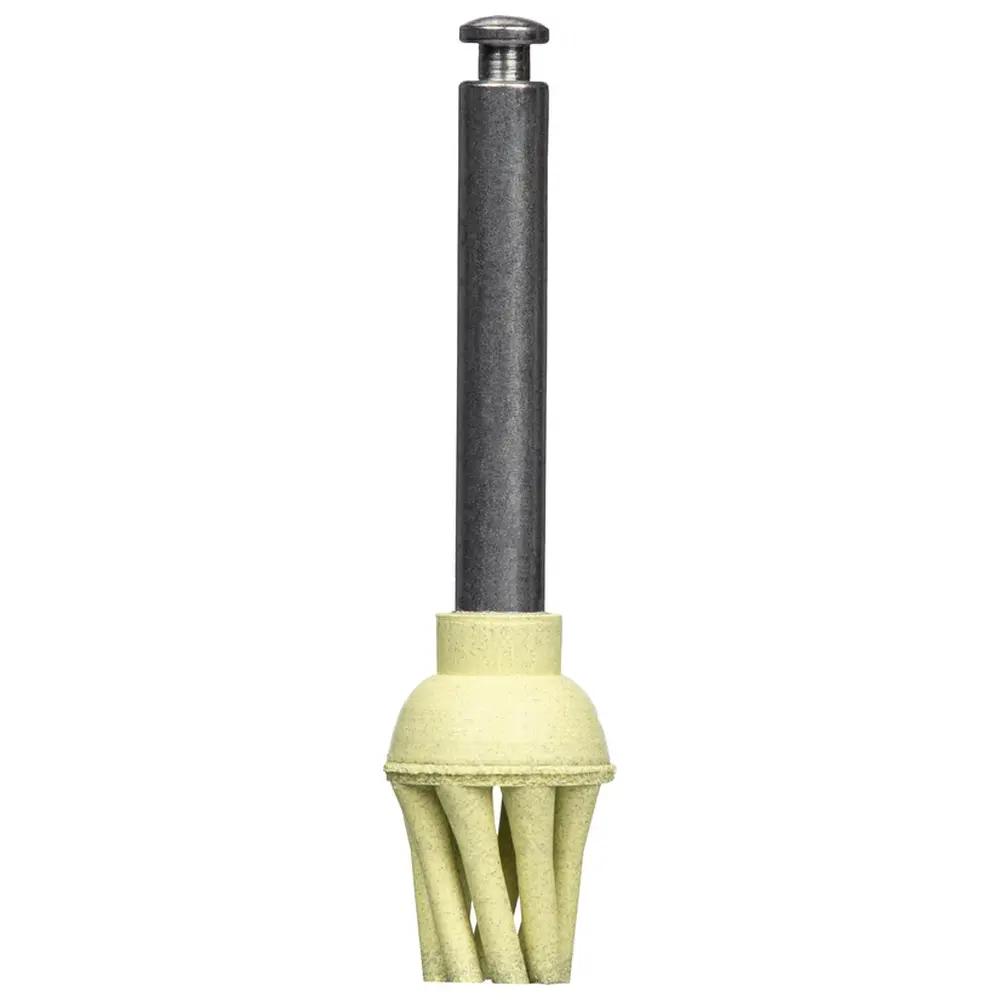 Ultradent Products Jiffy™ Natural Composite - Packung 3 Stück gelb mittel, RA, Figur Occlusal Twirl