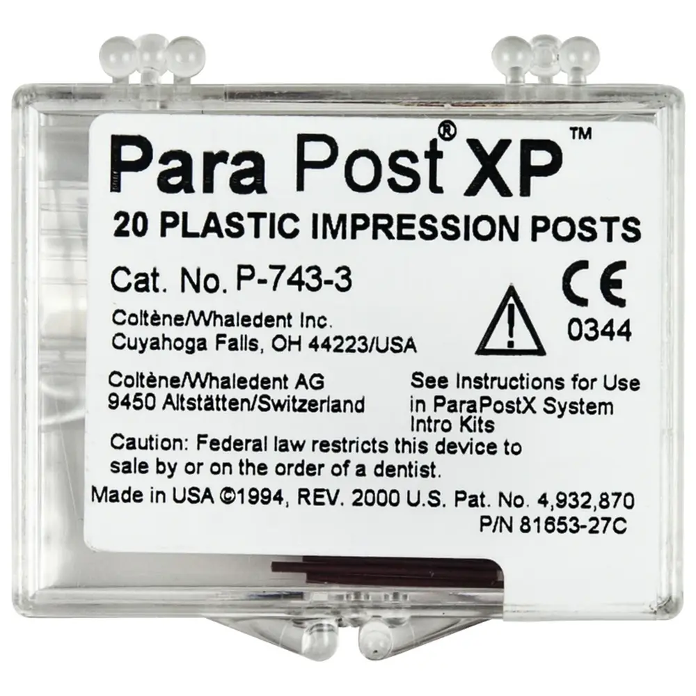 COLTENE ParaPost® XP™ Abformstifte - Nachfüllpackung 20 Stück Ø 0,9 mm
