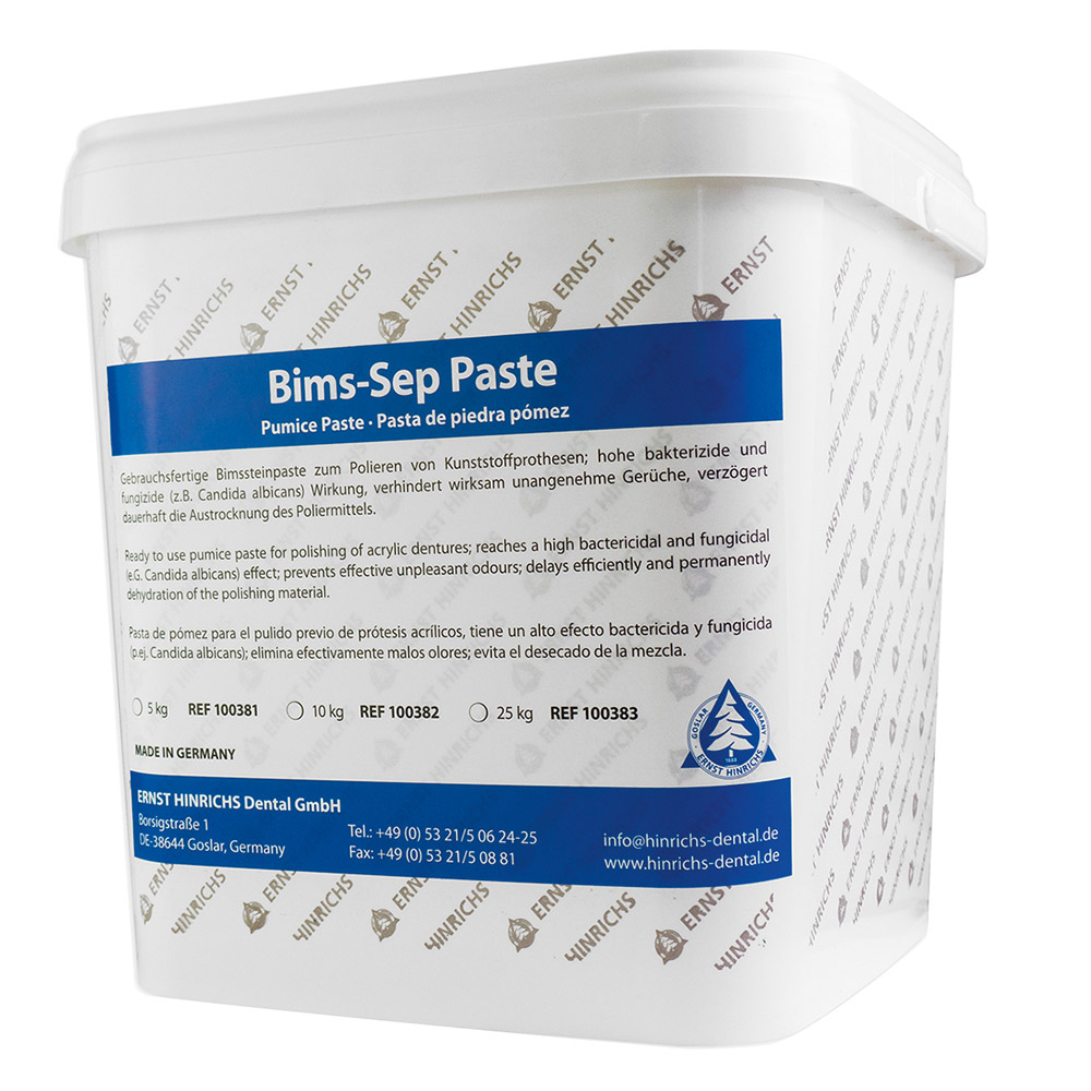 Ernst Hinrichs Dental Bims-Sep Paste 5Kg Eimer