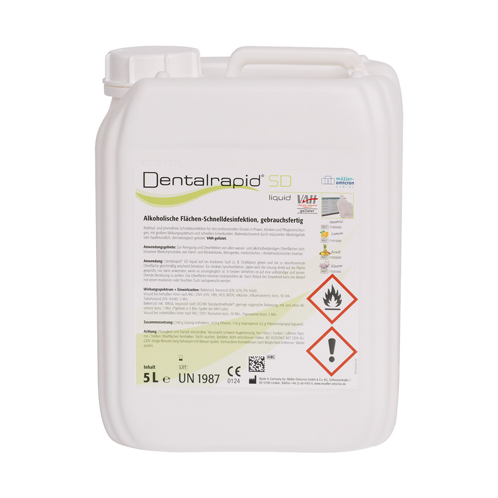 Dentalrapid SD liquid flower 5Ltr Kan
