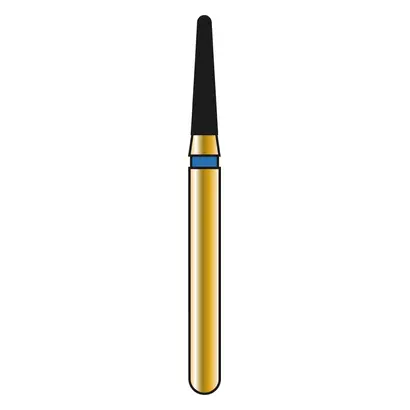 COLTENE DIATECH Diamanten G855 - Packung 5 Stück blau mittel (M), FG, Figur 197 Konus rund, 6 mm, ISO 014