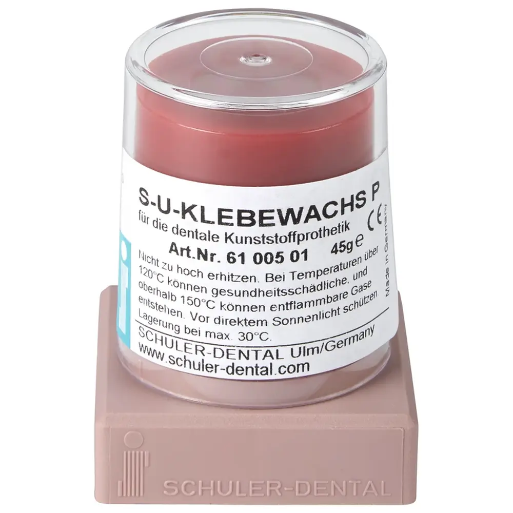 SCHULER-DENTAL S-U-Klebewachs - Kegel 45 g