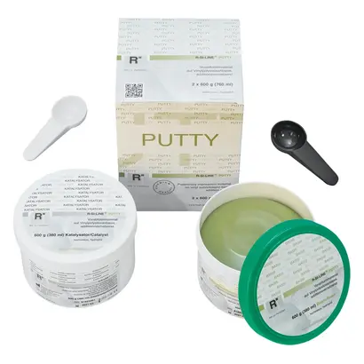 R-dental Dentalerzeugnisse GmbH R-SI-LINE PUTTY Dose Pa 2x600g R-dental Dentalerzeugnisse GmbH R-SI-LINE PUTTY Dose Pa 2x600g