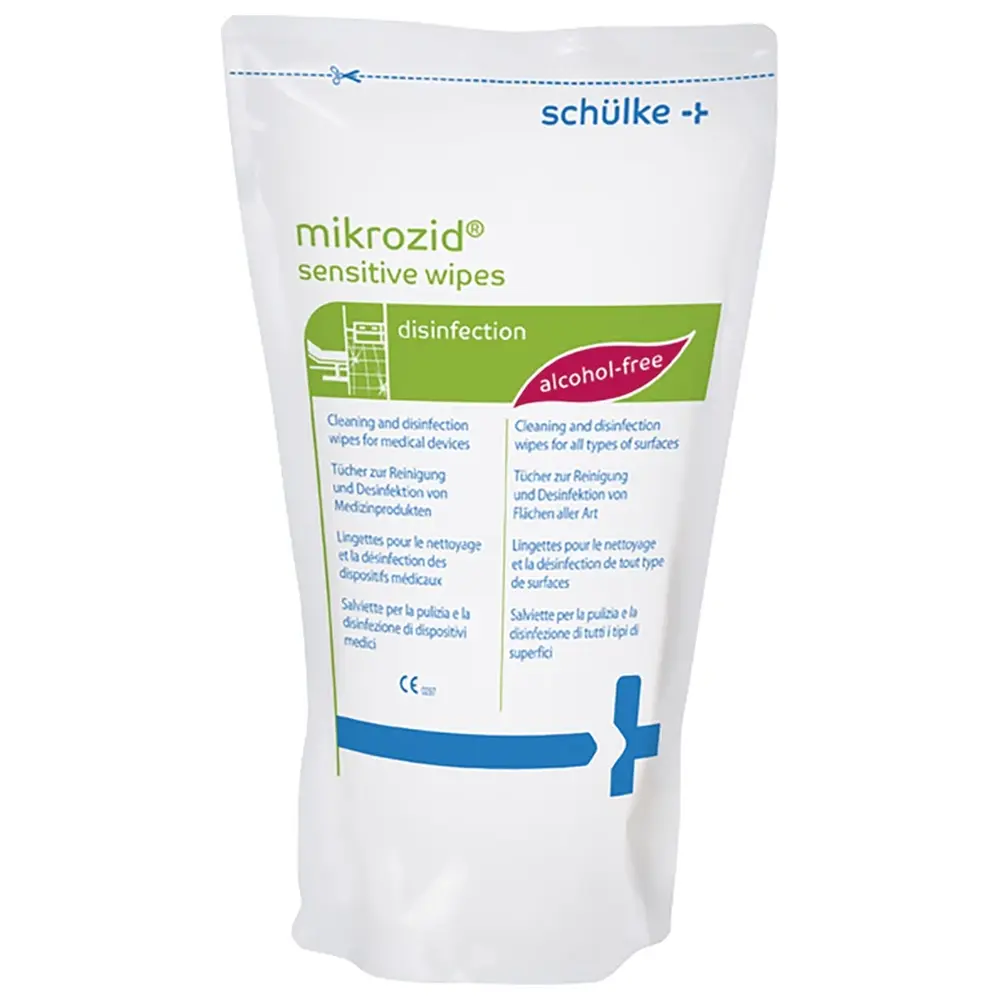 schülke mikrozid® sensitive wipes - Jumbo-Nachfüllpackung 200 Stück
